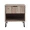 Manhattan Comfort DUMBO 1.0 Nightstand in Rustic Grey NS001-GY - alternate 9